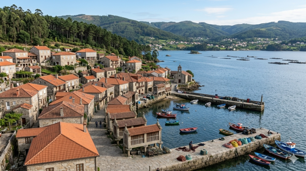 Rías Baixas, A Toxa, Bodega y Paseo en Barco desde Santiago