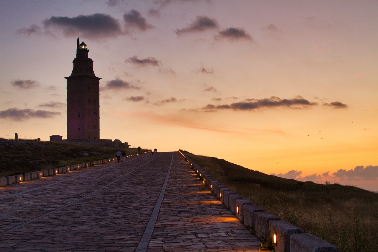 Haz una foto de la Torre de Hércules