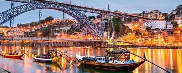 낭만적인 크루즈 포르투