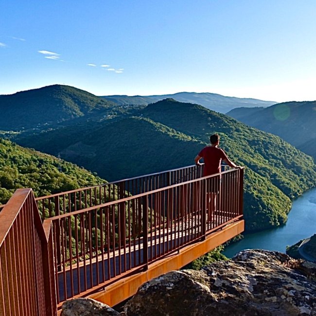 Ribeira Sacra desde Santiago
