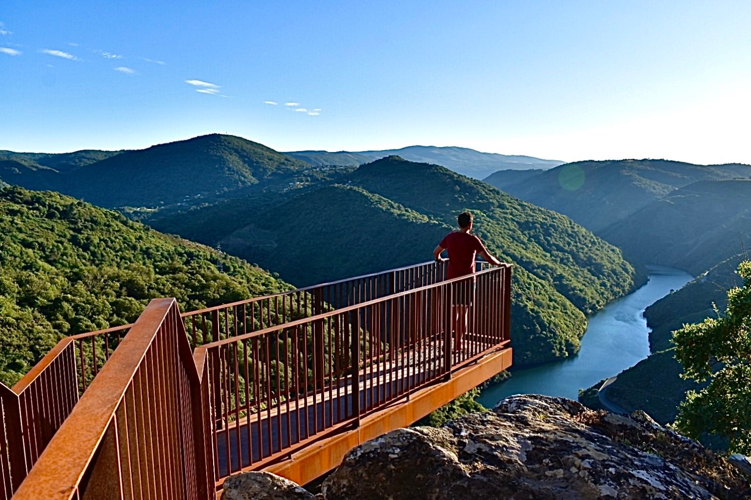 Ribeira Sacra desde Santiago