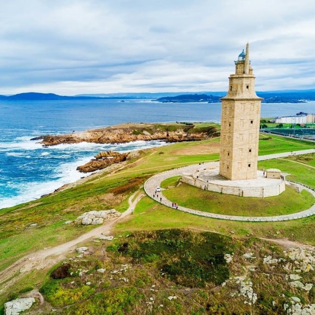 A Coruña y Betanzos desde Santiago