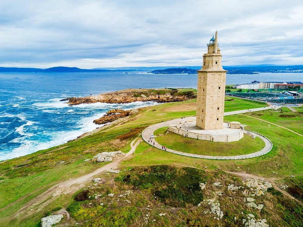 A Coruña y Betanzos desde Santiago
