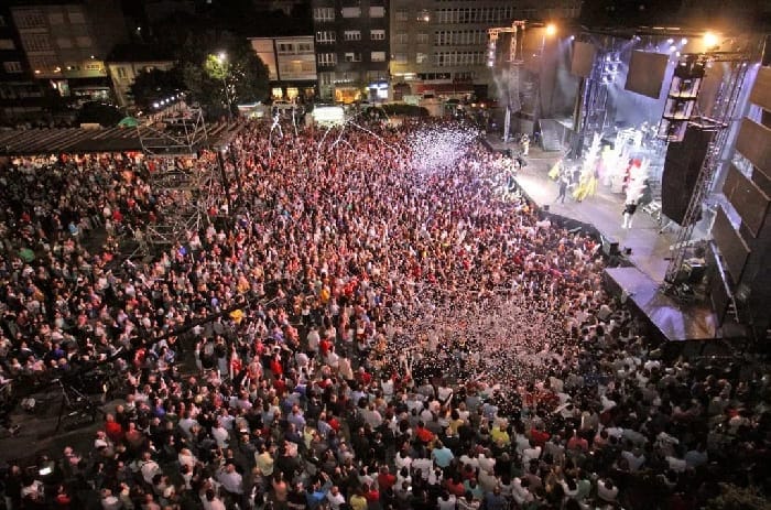 festas de verão na Galiza