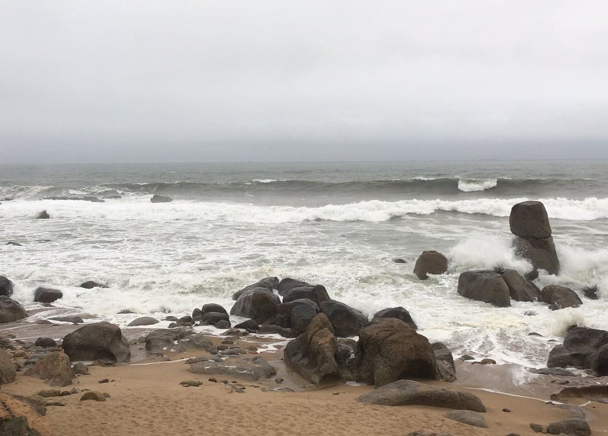 포르투의 해변