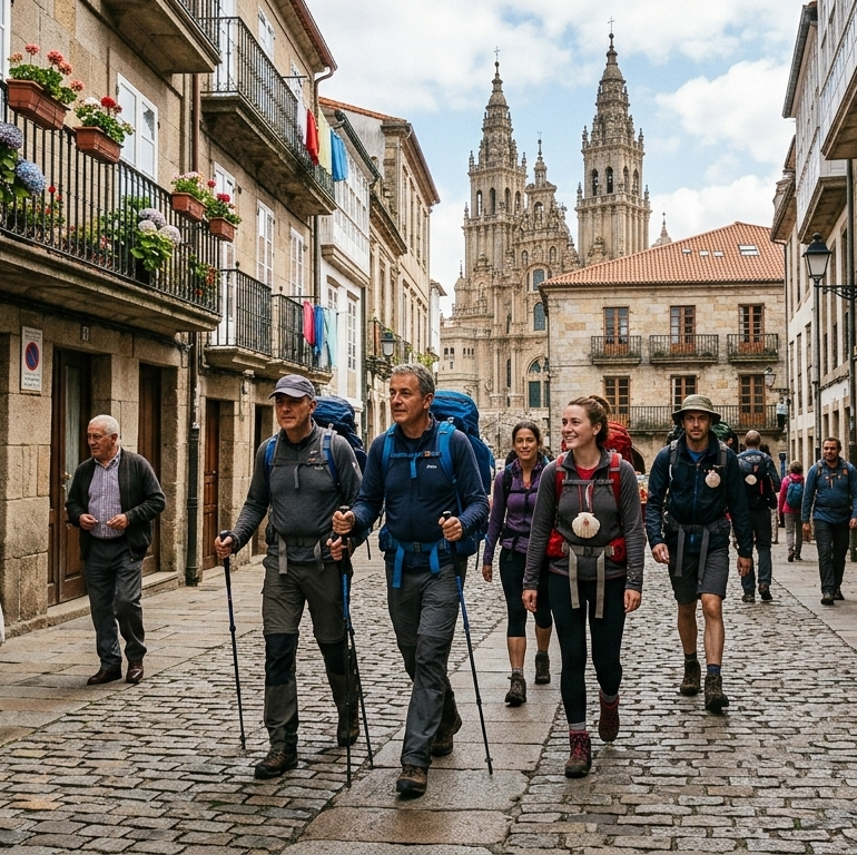 Excursion pour croisiéristes : de A Coruña à Saint-Jacques-de-Compostelle