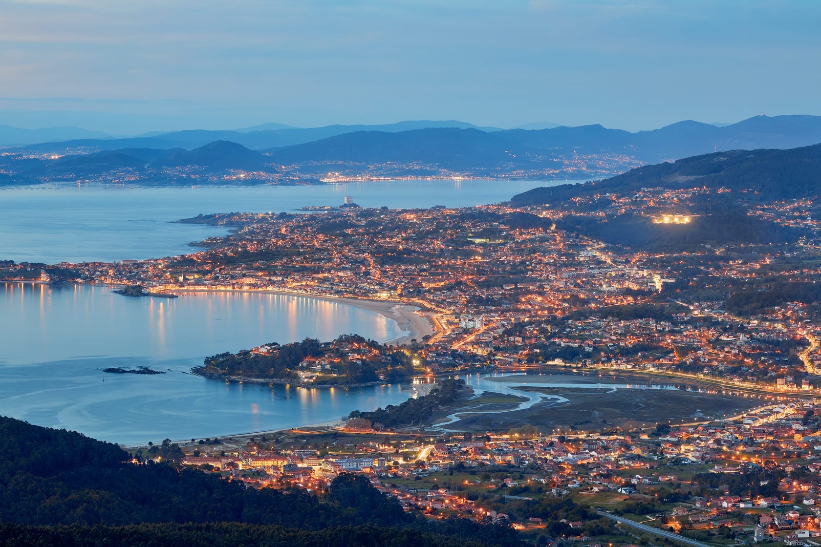 pueblos iluminados de Galicia