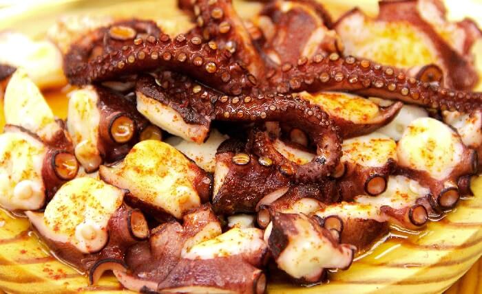 prove o melhor pulpo á feira
