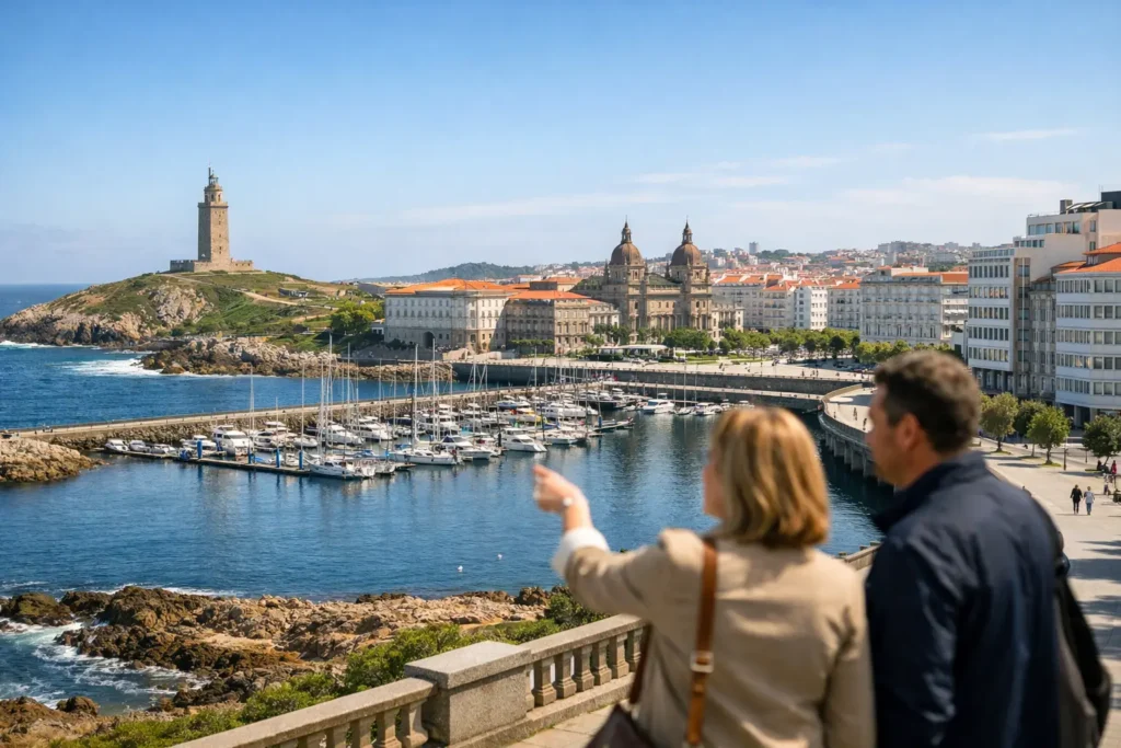 A Coruna City Tour for a Smart Half-Day