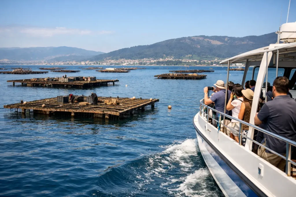 Boat Tours of Mussel Farms in Galicia Explained