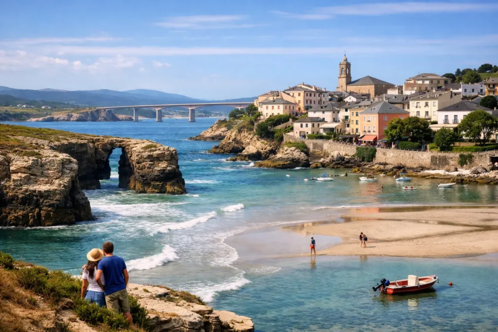 Ribadeo Day Trip Itinerary: Coast, Town, and Tides
