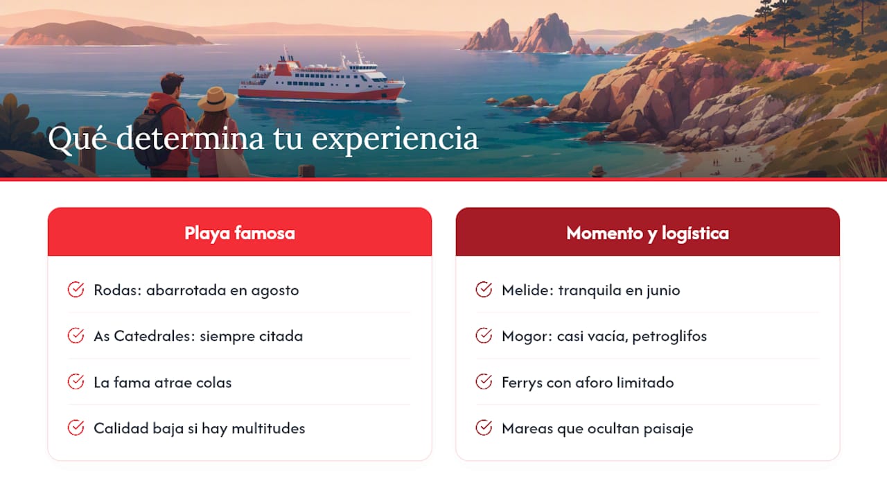 Nuestra visión: qué playa merece realmente tu tiempo — overview diagram