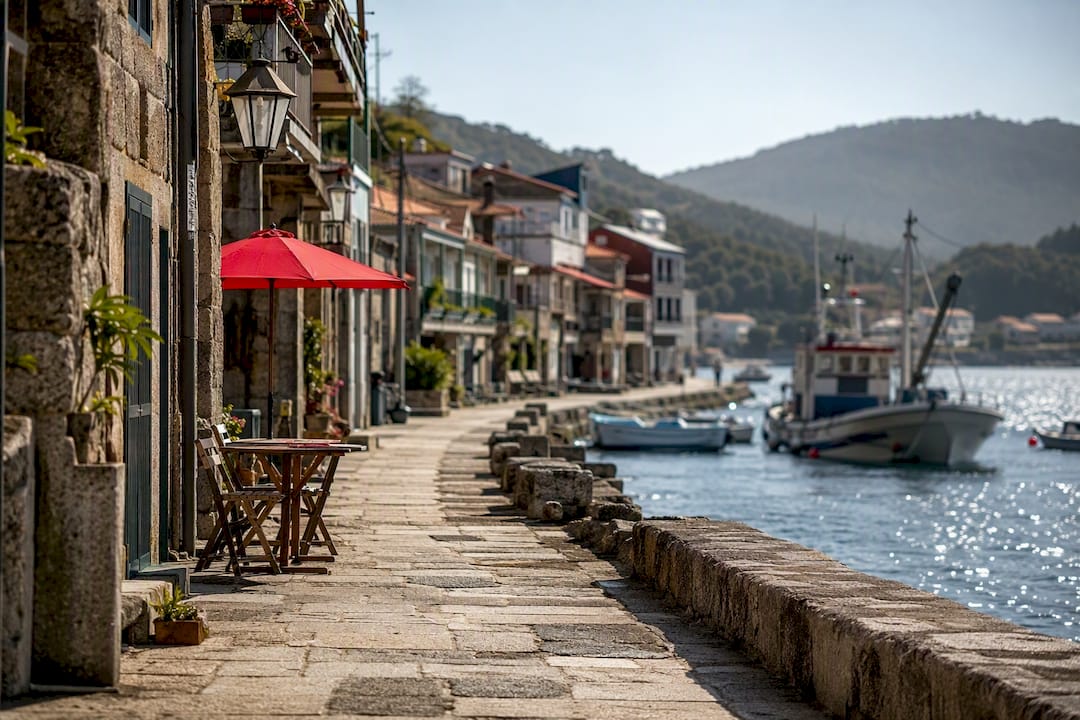 Villa marinera en las Rías Baixas
