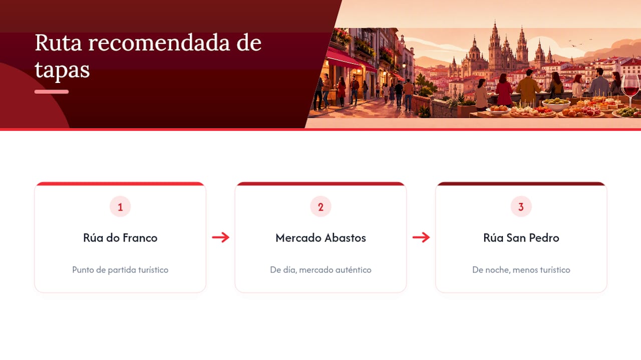 Ruta de tapas por tres barrios