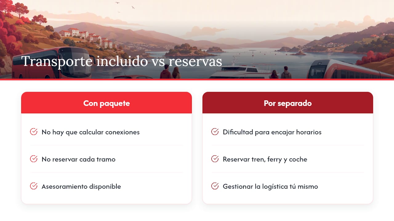 Lo que hemos aprendido facilitando la llegada a las Rías Baixas — overview diagram