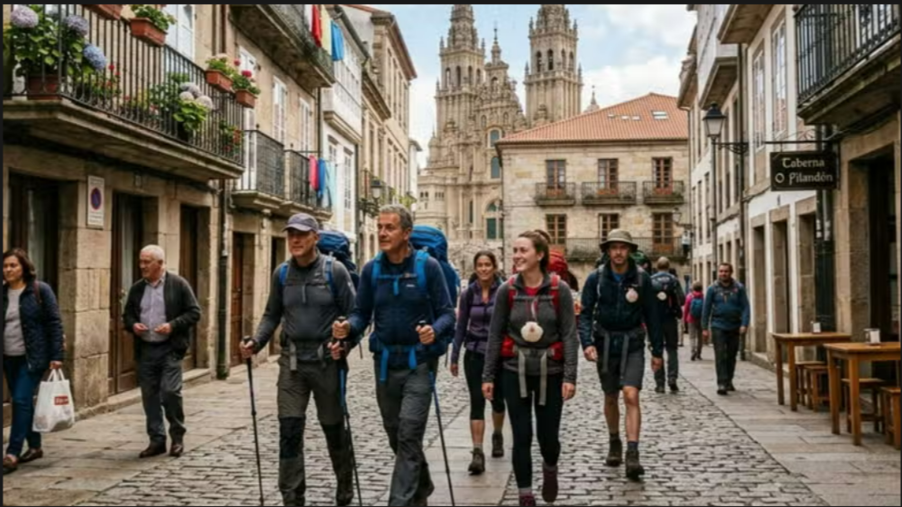 Free Tour del Peregrino en Santiago: del Monte do Gozo al Obradoiro