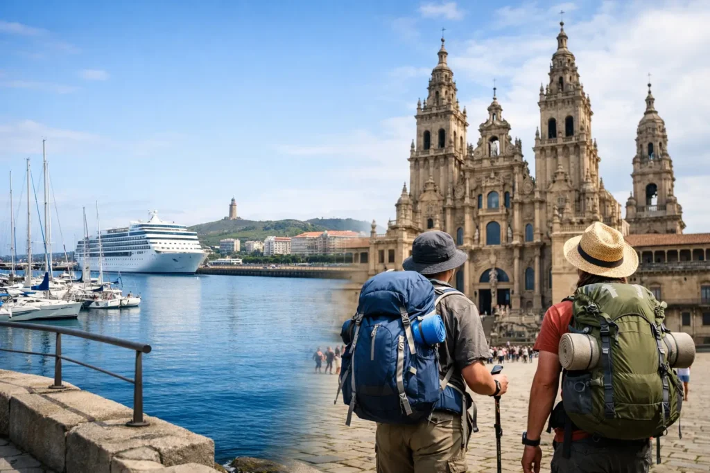 Escursione per crocieristi: A Coruña, visita della città e Torre d’Ercole