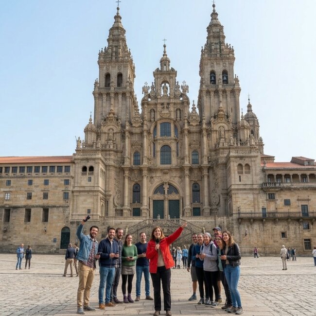 Free Tour del Peregrino en Santiago: del Monte do Gozo al Obradoiro
