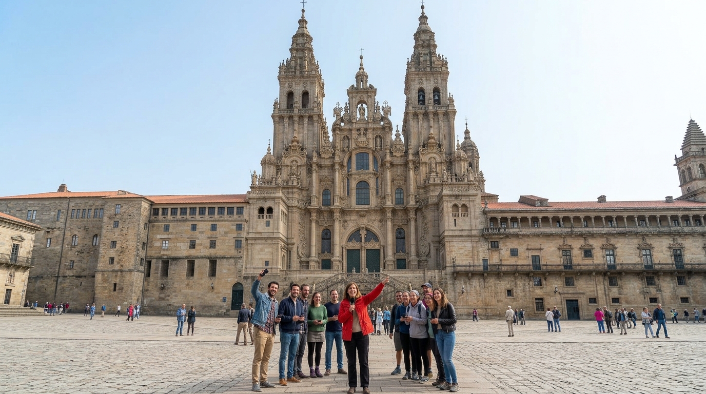 Free Tour del Peregrino en Santiago: del Monte do Gozo al Obradoiro