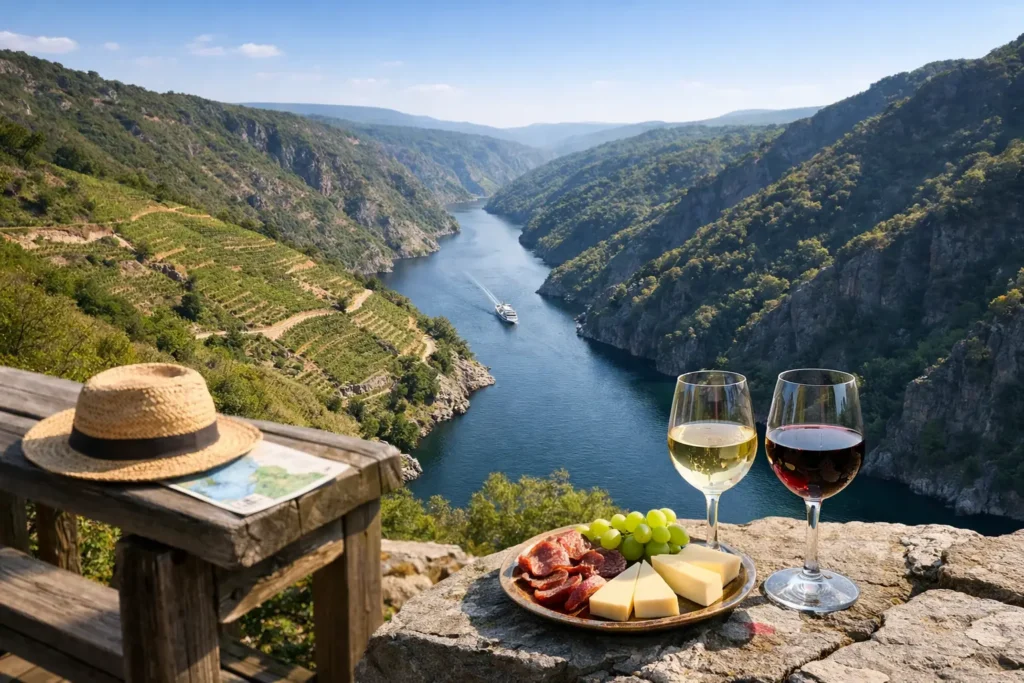 Ribeira Sacra en Tren y Barco: Paisajes, Sabores y Tradición