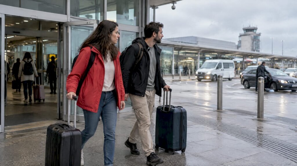 Aeropuerto Santiago centro: cómo llegar y cuánto se tarda