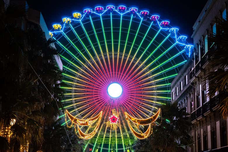 Excursión a las Luces de Navidad de Vigo desde Santiago de Compostela